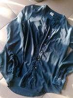 VERO MODA GR XS 34 174 170 BLUSE BLUSENHEMD BLAU LUFTIG TRANSPARE Wuppertal - Ronsdorf Vorschau
