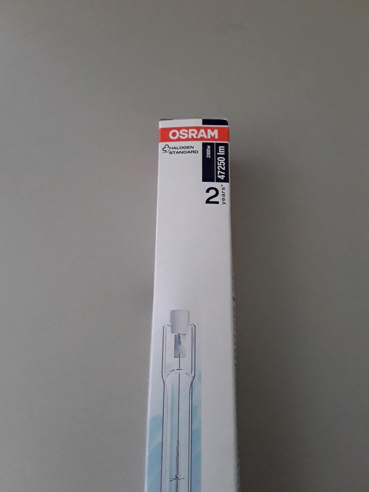 Halogenlampe - Haloline Osram - Plusline Philips R7s 1000W 1500W in Glandorf