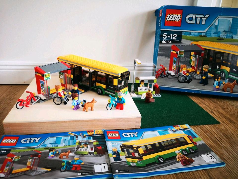 Lego Busbahnhof 60154 mit Anleitung in Neuenkirchen - Merzen