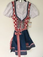 Neu Mini Dirndl 34 Stockerpoint inkl. Bluse rot blau Bayern - Möhrendorf Vorschau