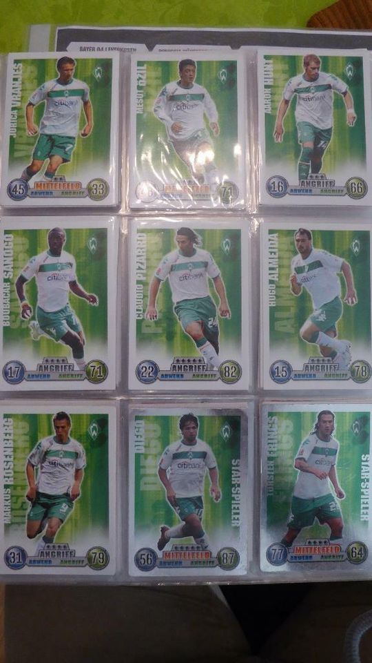 Match Attax Trading Card Game Saison 2008/2009 (Nr.1) in Bremen