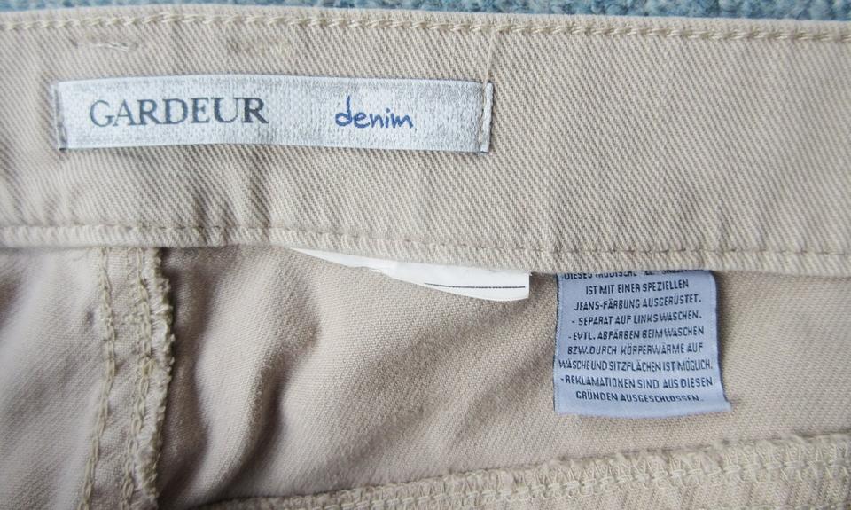 GARDEUR Modische Jeans-Hose beige Extra weit, Gr. 44 K; BW: 50 cm in Bremen