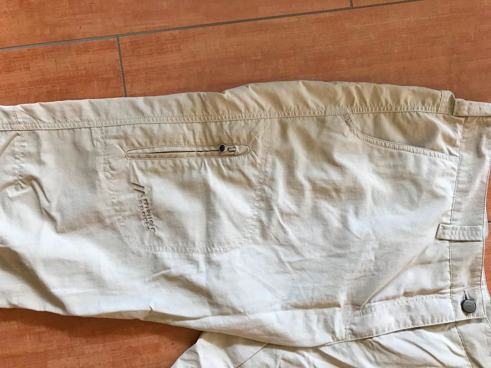 Caprihose Maier Sports Damen Größe 44 Beige in Unterlüß