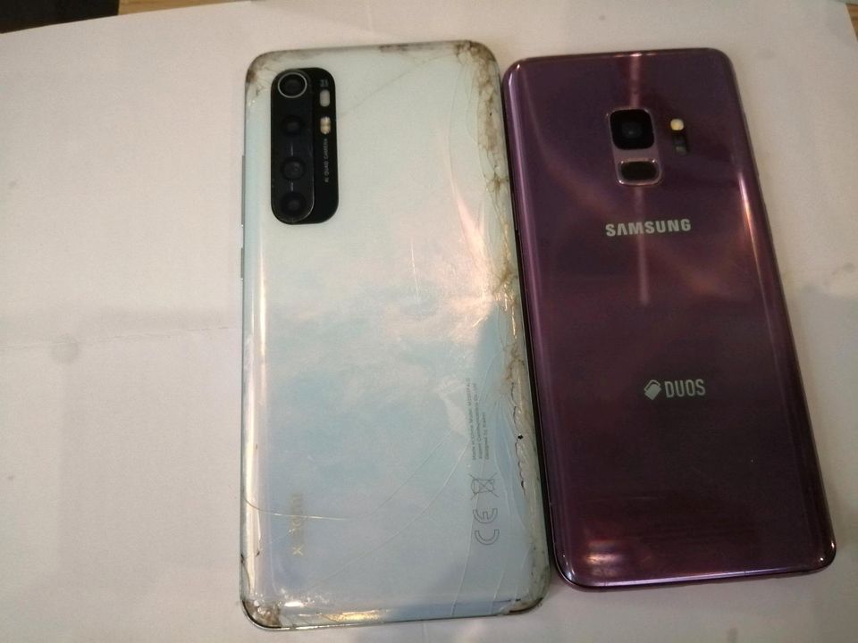 Xiaomi Mi Note und Samsung Galaxi S9 in Neumünster