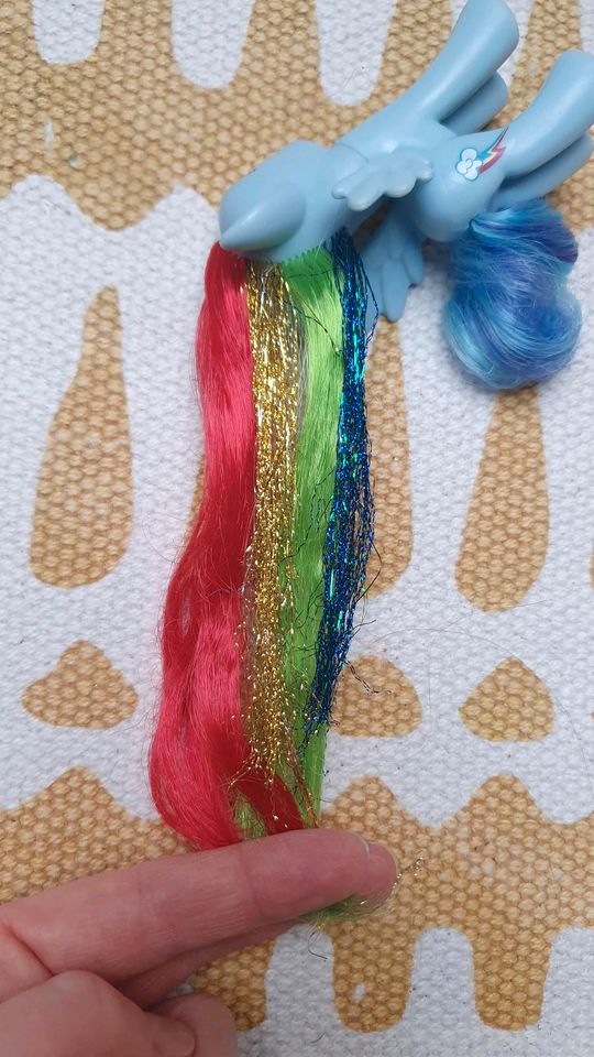 Original my little pony g4 rainbow dash tinsel Glanz in Biebelnheim