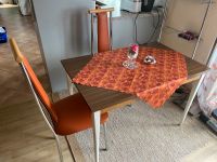Sehr schöner dekorativer Tisch ausziehbar 67cm x 109cm bzw. 180cm Bayern - Augsburg Vorschau