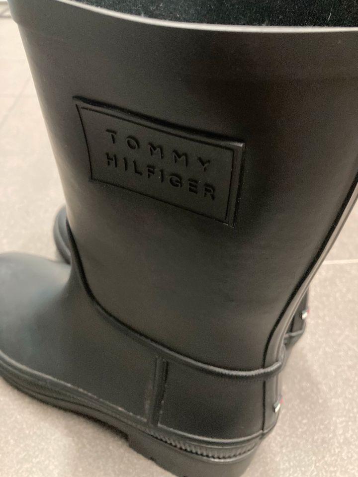 Tommy Hilfiger Men’s Rainboot Gummistiefel black Gr.43 in Brandenburg an der Havel