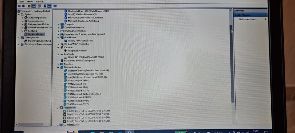 Dell Latitude E7250 12,5" 2,3 GHz Core I5 8GB 256GB SSD in Limburg