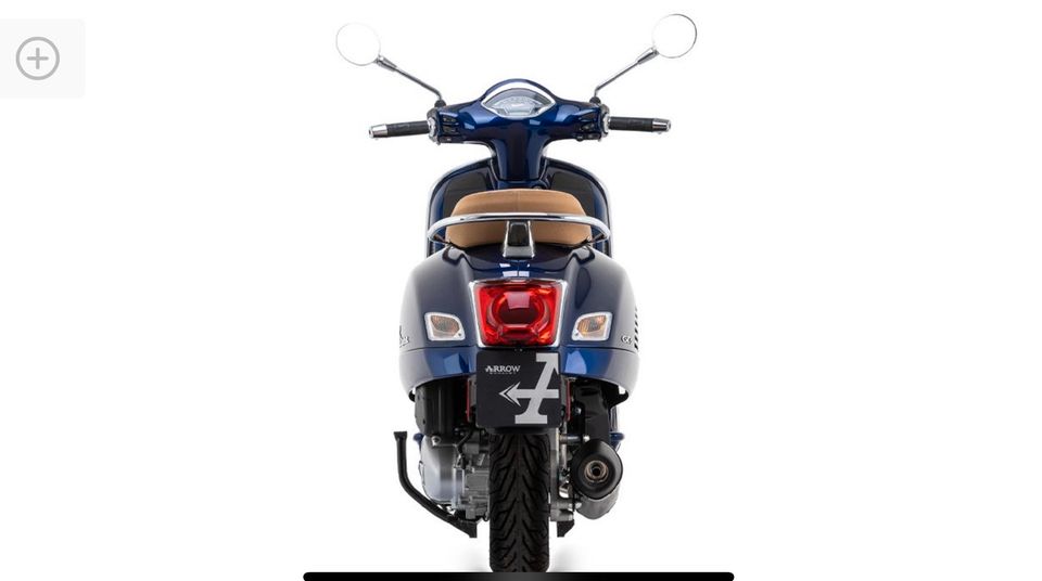 Auspuff Piaggio Vespa GTS 125 i.e. Super ab 2021 no Akrapovic in Heldenstein