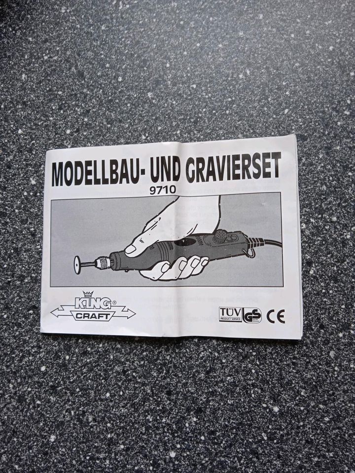 Modellbau - und Gravierset - guter Zustand in Höchstadt
