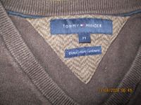 Pullover Stickpulli Tommy Hilfiger braun  V-Ausschnitt Hessen - Erbach Vorschau