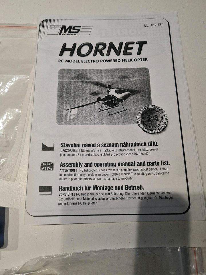 Hornet RC Heli Bausatz in Füssen