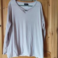 Bluse beige mit Muster gr. 48/50 von Gina Benotti Niedersachsen - Friedeburg Vorschau
