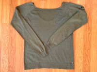 Delicatelove Feinstrickpulli Pullover khaki oliv grün S-M 36-38 Düsseldorf - Oberkassel Vorschau