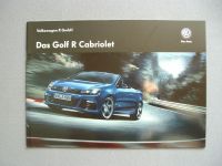 Prospekt VW Golf 6 R Cabrio Cabriolet neuwertig und ungelesen !!! Niedersachsen - Uelzen Vorschau