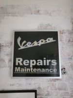 Vespa Repairs Leuchtschild Essen - Steele Vorschau