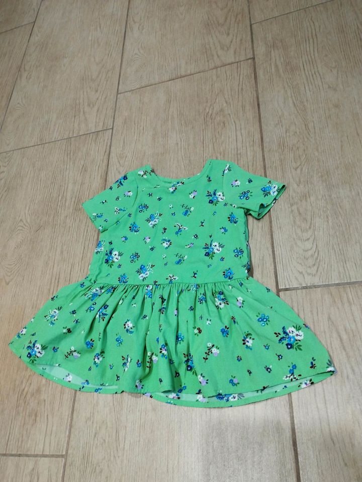 Mädchen Kleid NEXT Gr 68 T-Shirt 6-9 Mo grün NEU UK Vintage kurz in Lohr (Main)