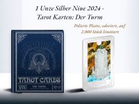 1 Unze Silber Niue 2024 Tarot Karte Der Turm *Vorbestellung* Niedersachsen - Wittingen Vorschau