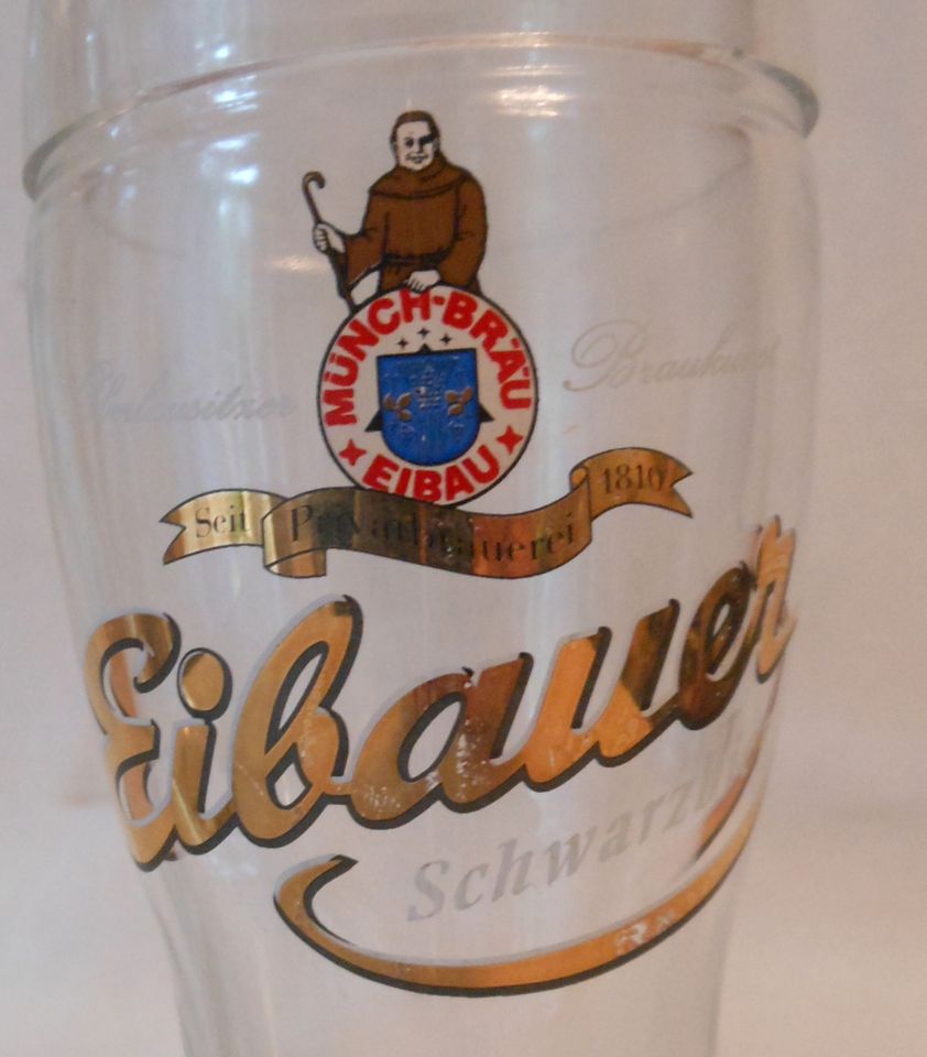 EIBAUER Glas-Stiefel Eibau Münch-Bräu Lausitzer Schwarz-Bier in Berlin