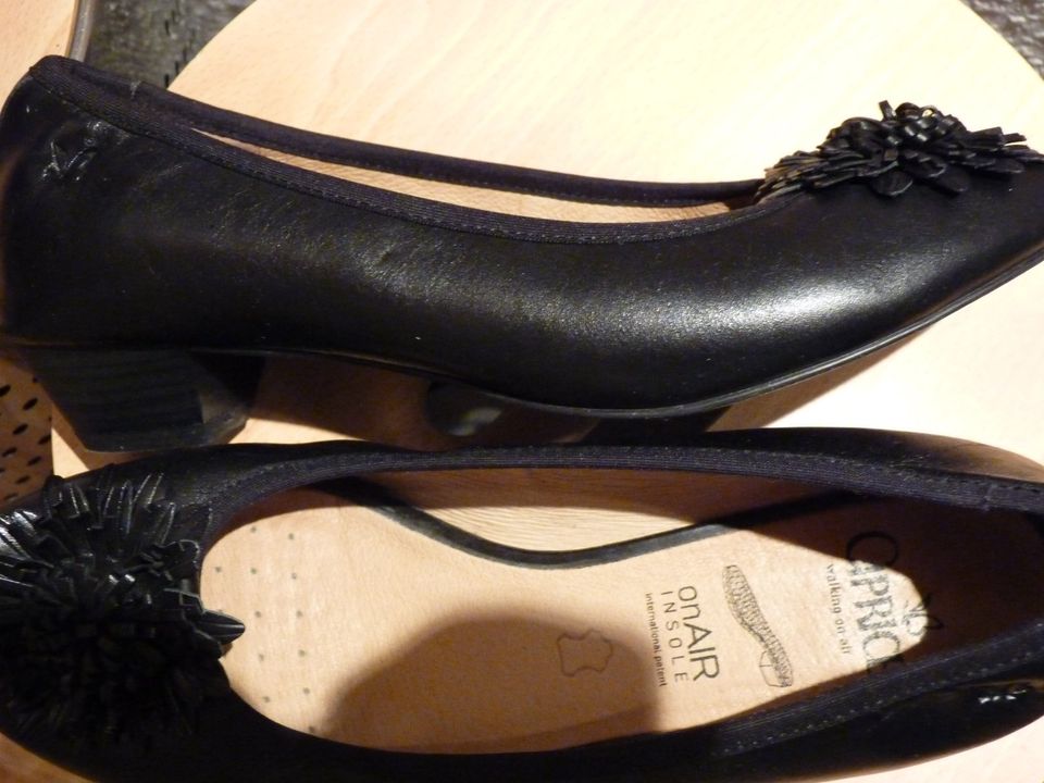 Caprice Pumps Peeptoe schwarz Gr. 41 neu, kleiner Absatz in Siegburg