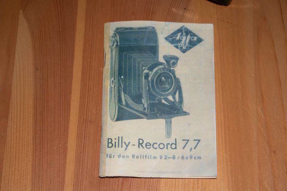 Agfa Kamera Billy-Record 7,7 mit Ledertasche in Recklinghausen