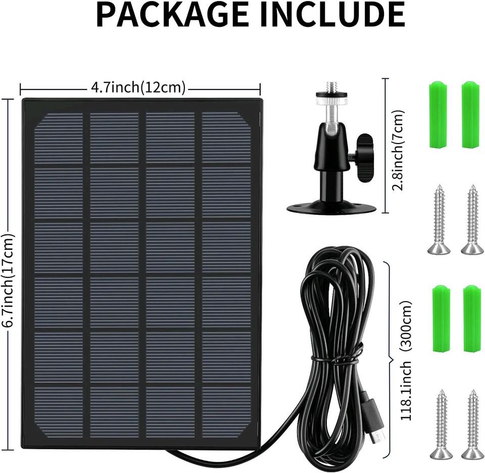 überwachungskamer Externe Wi-Fi  Night Vision Solar Kamer in Celle