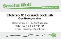 Herd Backofen Spülmaschine Reparatur Kundendienst Niedersachsen - Sulingen Vorschau