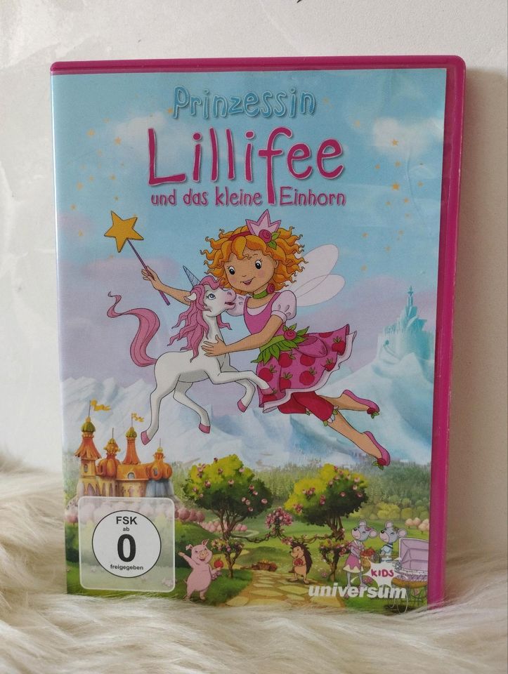 DVD Lillifee und das kleine Einhorn Kinofilm in Moosbach b. Vohenstrauß