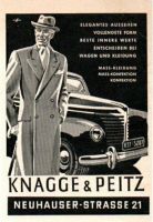 Knagge & Peitz Werbung Reklame-Anzeige 1953 - Vintage-Deko Baden-Württemberg - Steinen Vorschau