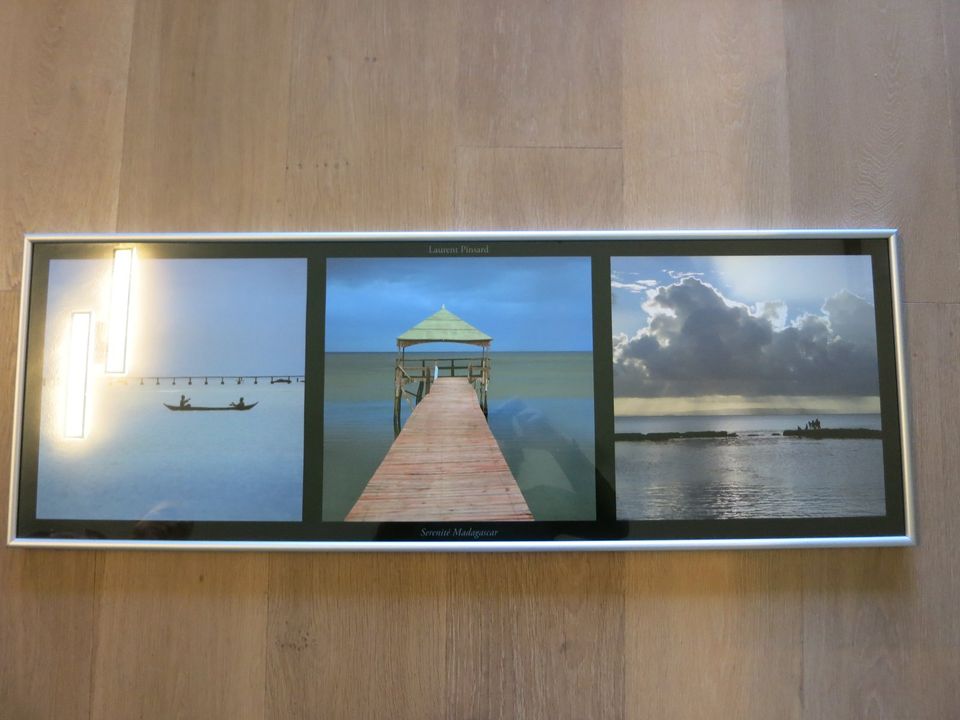 2 Bilder, im Alu-Rahmen, 34 cm x 95 cm, auch Einzeln in Bochum