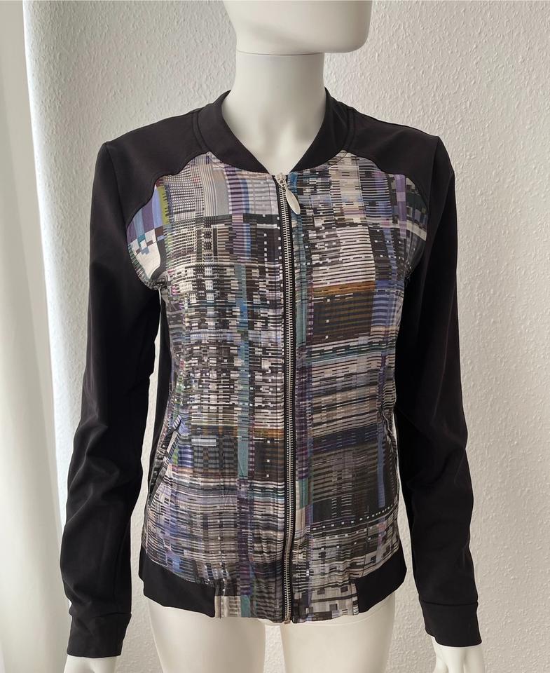 Blueberry Blouson Jacke Retro Print Gr. 36 wie 36-38/M Top in Hannover