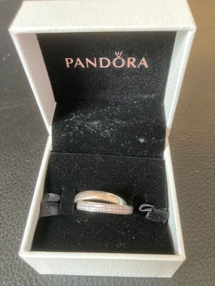 Pandora Doppelring 925er Silber Gr. 52 in Ahnsbeck