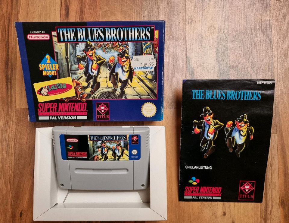 THE BLUES BROTHERS, SNES, OVP, mit Spielanleitung in Bochum