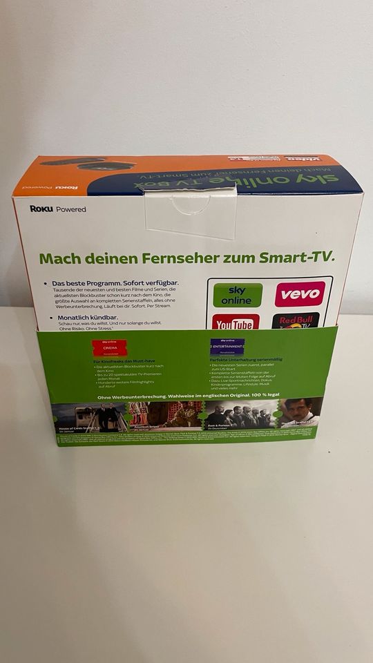 Sky Online TV Box mit je 2 Monatstickets Entertainment/Cinema NEU in Augsburg