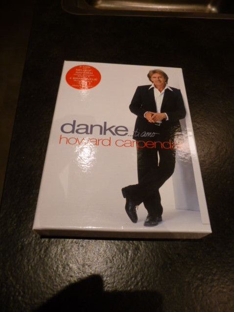 Howard Carpendale 2 CD´s 1 DVD Geschenkbox " DANKE..ti amo" in Wolfach