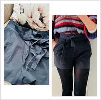 Influencer Paper Bag Shorts von Zara Essen - Bredeney Vorschau