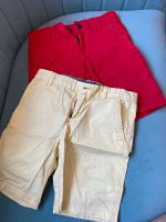 2 Shorts rot gelb 110 einfarbig Baumwolle Pankow - Prenzlauer Berg Vorschau