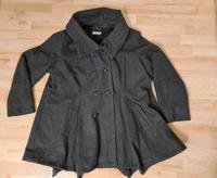 Mantel Gr. XL Grau Jacke Kragen Yessica weit geschnitten curvy Berlin - Wilmersdorf Vorschau