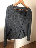 AMISU kurze Jacke Blazer schwarz / weiß Gr. 40 Bayern - Bad Kötzting Vorschau
