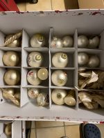 Großes Sortiment Weihnachtsbaum Kugeln/ Schmuck champagner creme Niedersachsen - Seevetal Vorschau