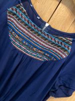 Kurzes Kleid blau S/M Stickerei Sommerkleid knielang Nordrhein-Westfalen - Gummersbach Vorschau