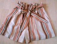 Paperbag-Shorts h & m kurze Hose 34 ♥️ gestreift 2 Taschen 12 € Bayern - Waal Vorschau