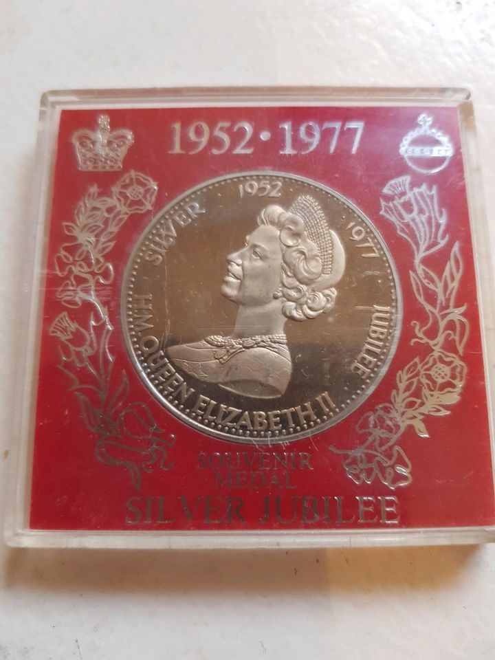 Souvenir Medaille 1952-1977,Silver Jubilee in Mansfeld