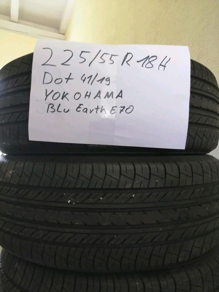 Yokohama 225/55 R18 H Sommerreifen in Tacherting