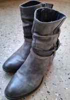 *** Schuhe Stiefel Stiefeletten Marco Tozzi 38 grau *** Leipzig - Leipzig, Zentrum-Ost Vorschau