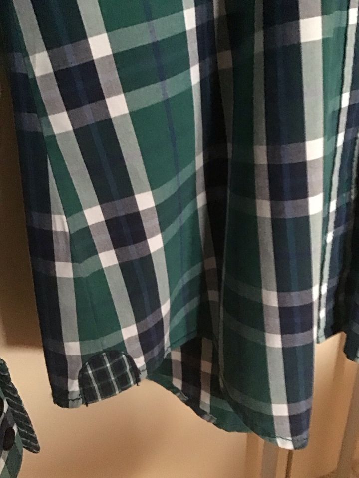 Marc O‘Polo Bluse Gr 38, grün, weiß, blau, neuwertig in Göppingen