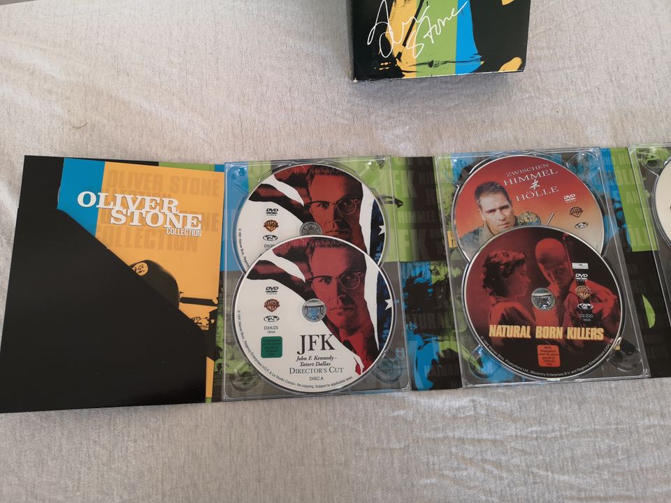 DVD-Sammlung Oliver Stone Collection in Waren (Müritz)