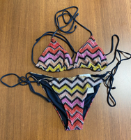 Original MISSONI Viskose-Bikini mit Chevronmuster Gr. 38 Berlin - Wilmersdorf Vorschau