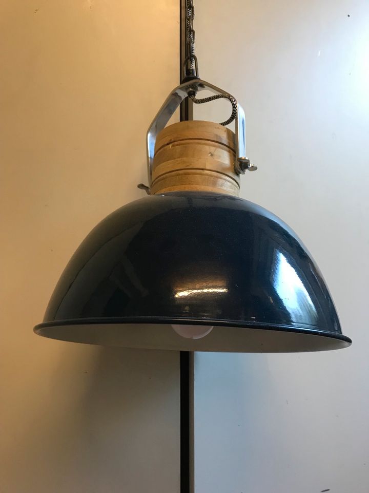 Lampe Hängelampe Shabby blau in Bremervörde