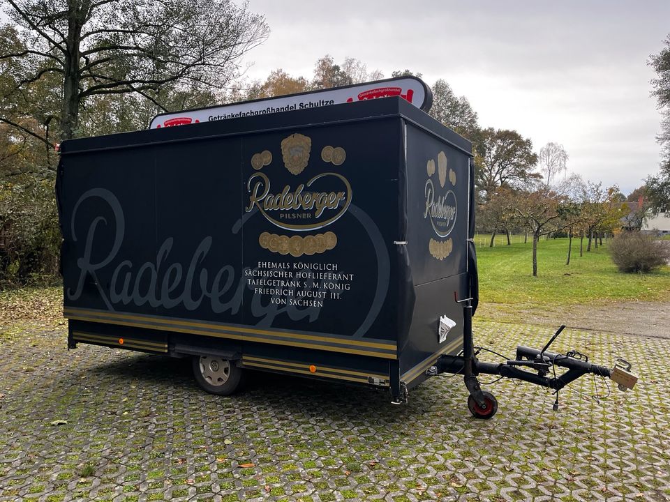 Bierwagen, Schankwagen, Getränkewagen inkl.Kühltruhe zu vermieten in Burg (Spreewald)